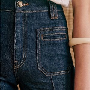 Sezane Augusto Trousers Size 36 NWOT